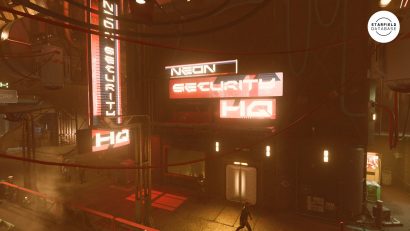 Neon Security HQ