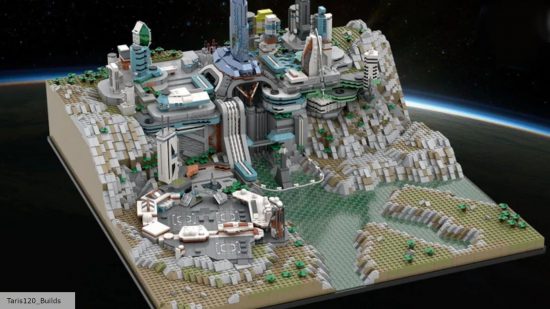 One Redditor’s Starfield New Atlantis Lego build has us hoping for the real thing
